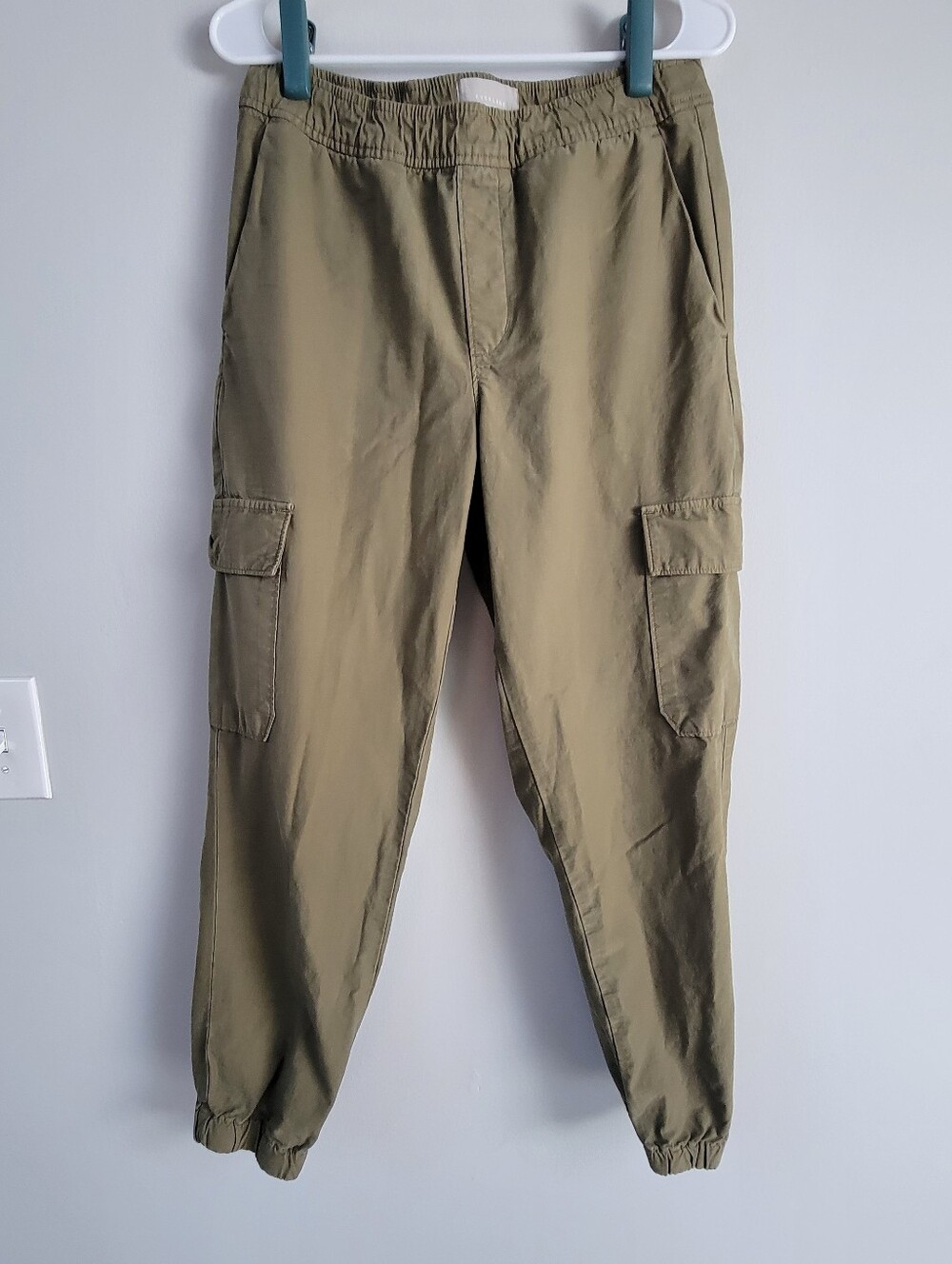 Everlane Cotton Jogger Cargo Pull On Pant Women M Utility Casual Boho Grunge Y2K